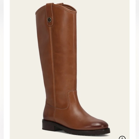 FRYE MELISSA LUG BUTTON TALL BOOTS
